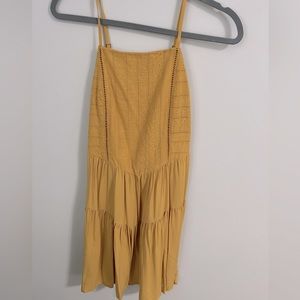 Wild Fable, mustard yellow dress, size small